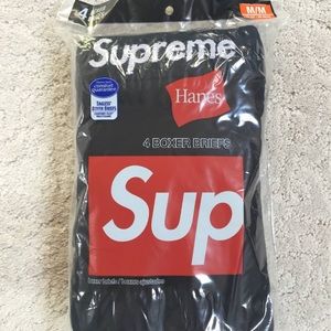 Supreme x Hanes boxer brief